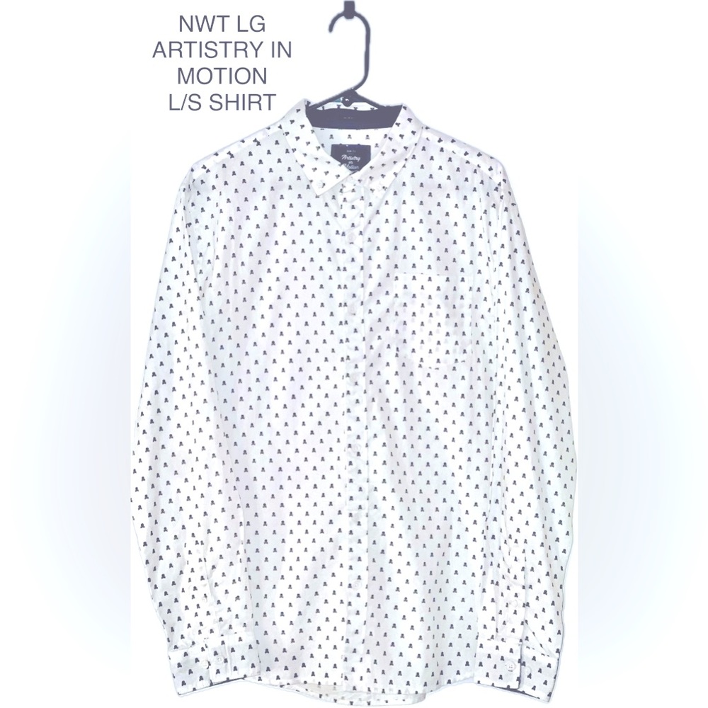 NWT Long sleeve Artistry in Motion dress shirt for men